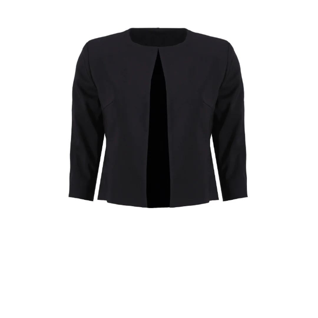 Geaca scurta de dama fara nasturi