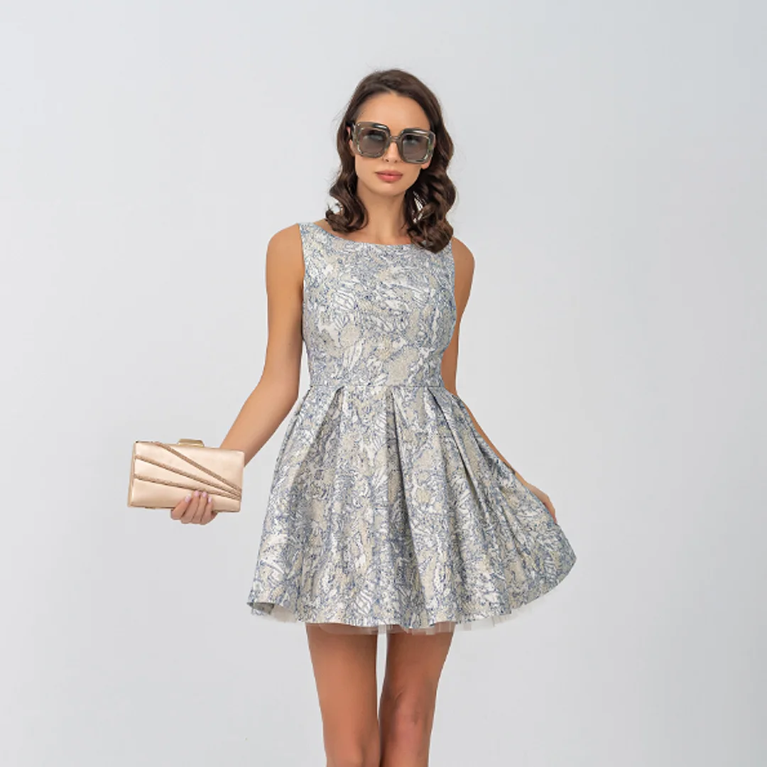 Rochie Jacquard în relief