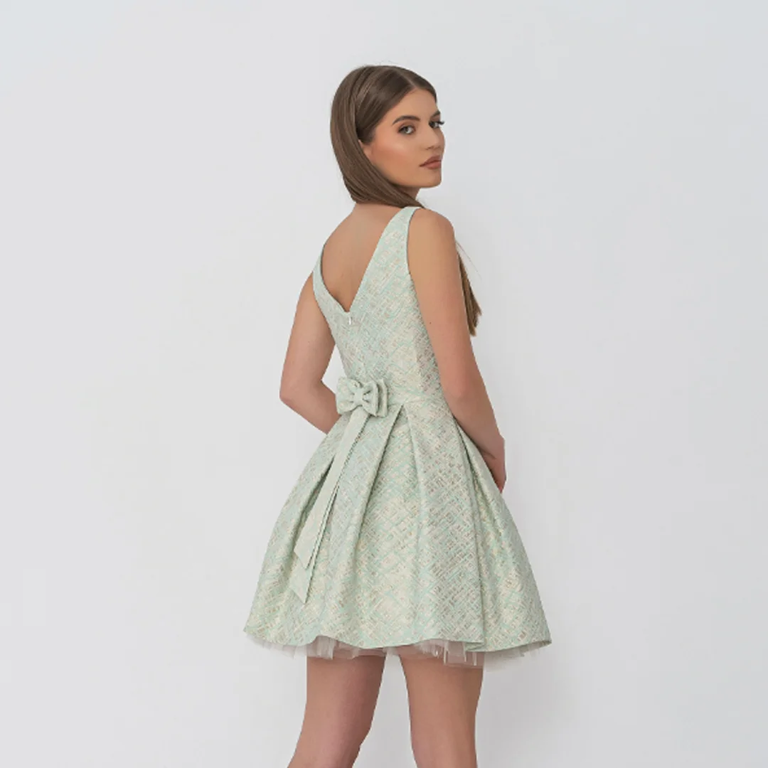 Rochie Jacquard în relief