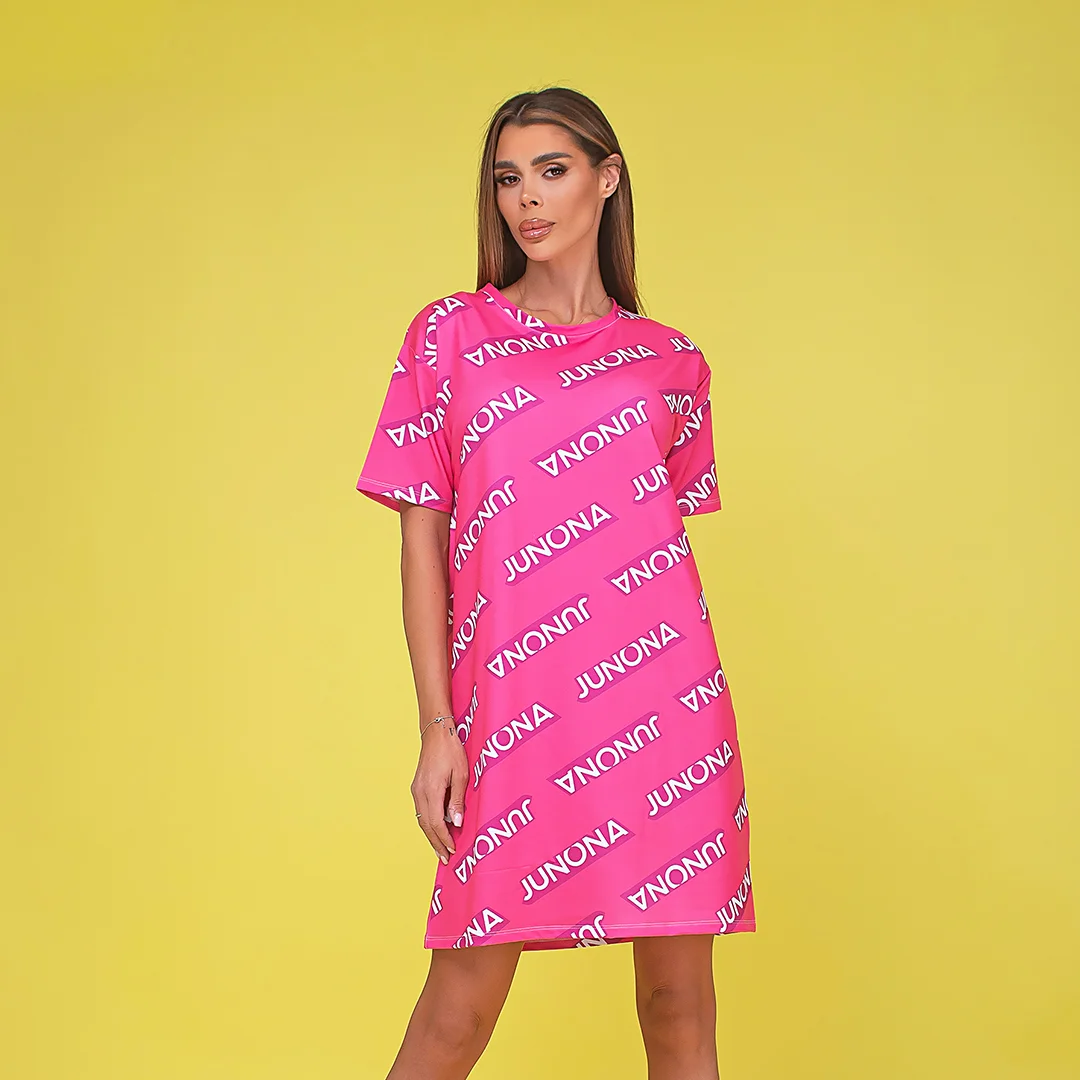 Rochie de dama cu logo cauciucat