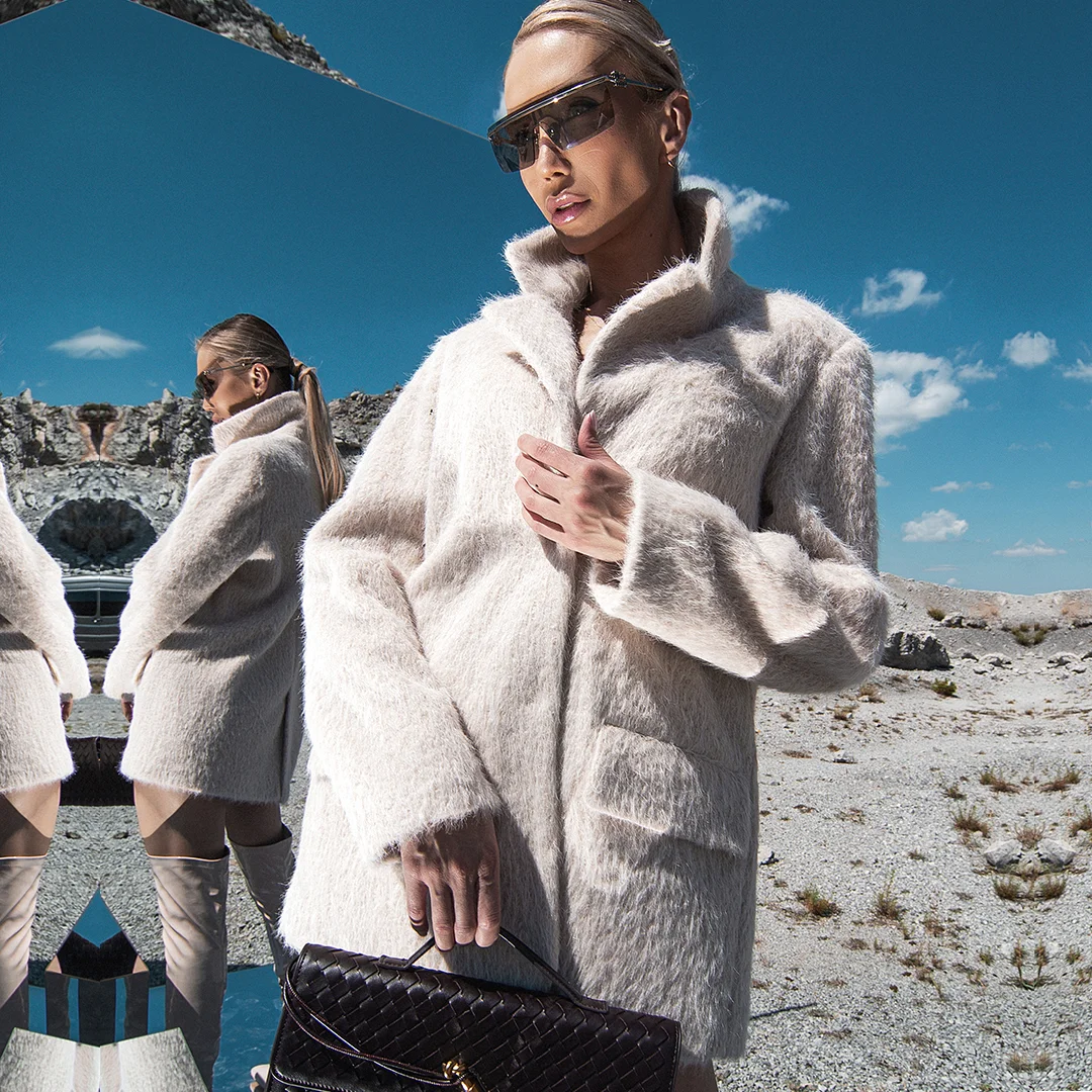 Palton cu talie reglabila